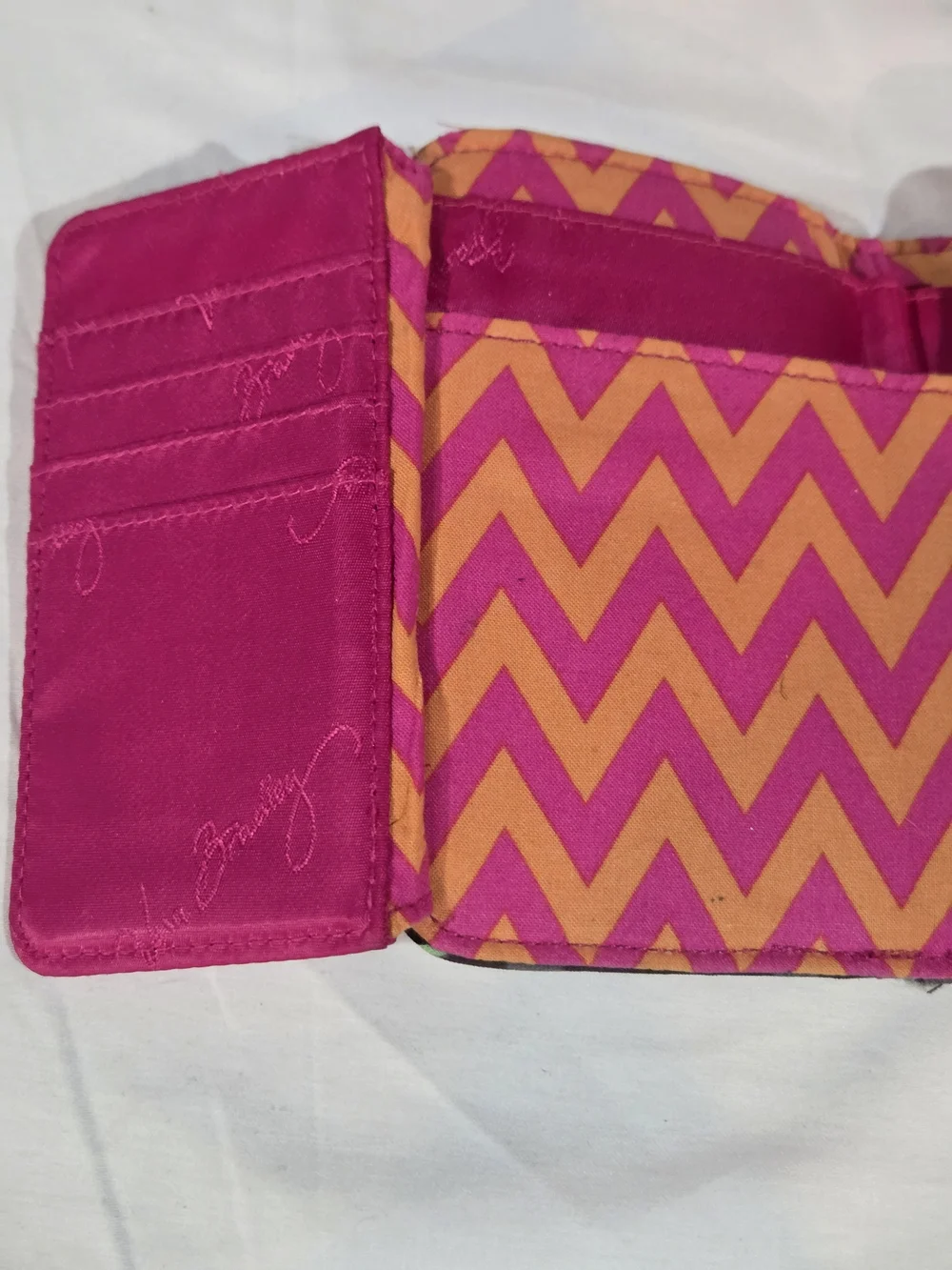 Vera Bradley Ziggy Zinnia Crossbody Bag & Matching Wallet Set - Retired - Picture 13 of 14